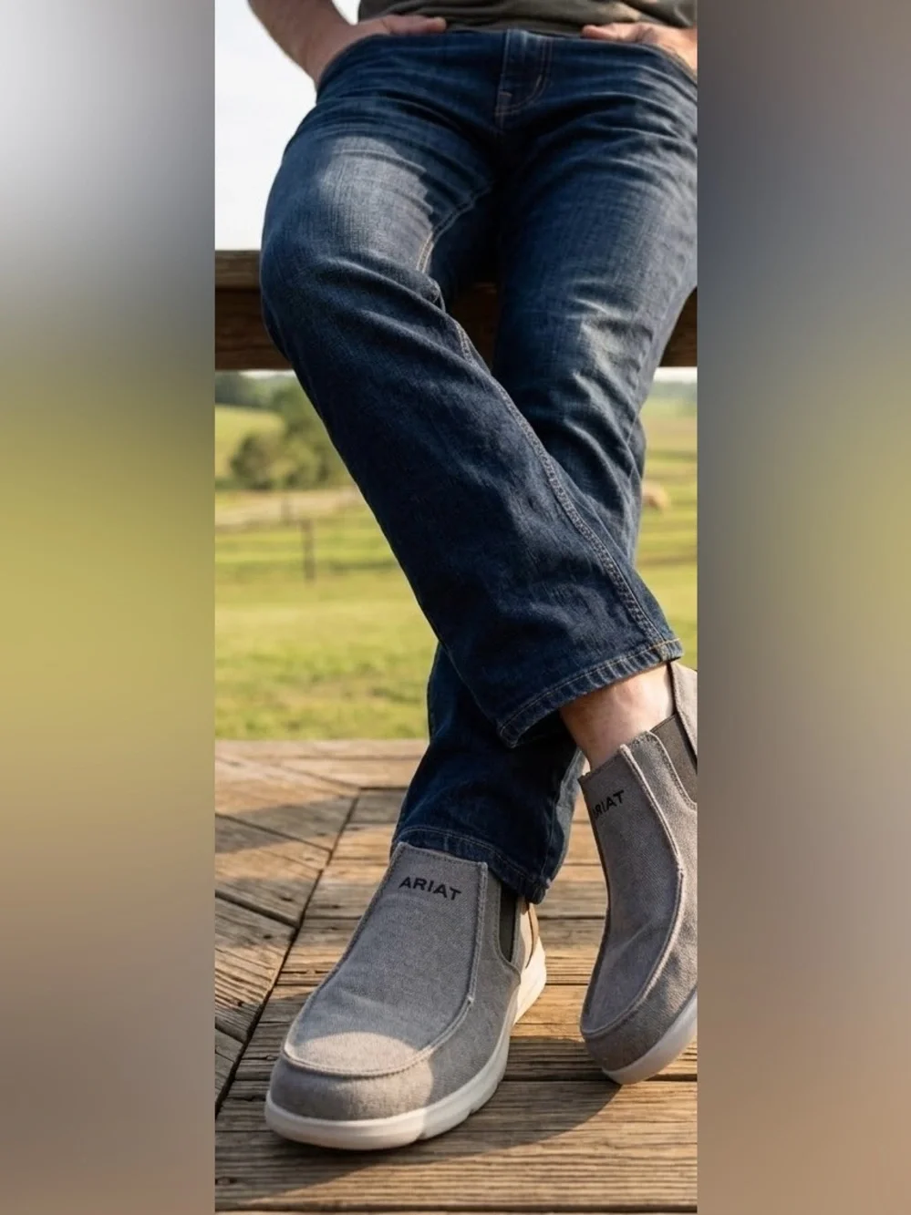 Ariat Hilo Midway Casual Shoes - Charcoal Grey men’s size 14 D.